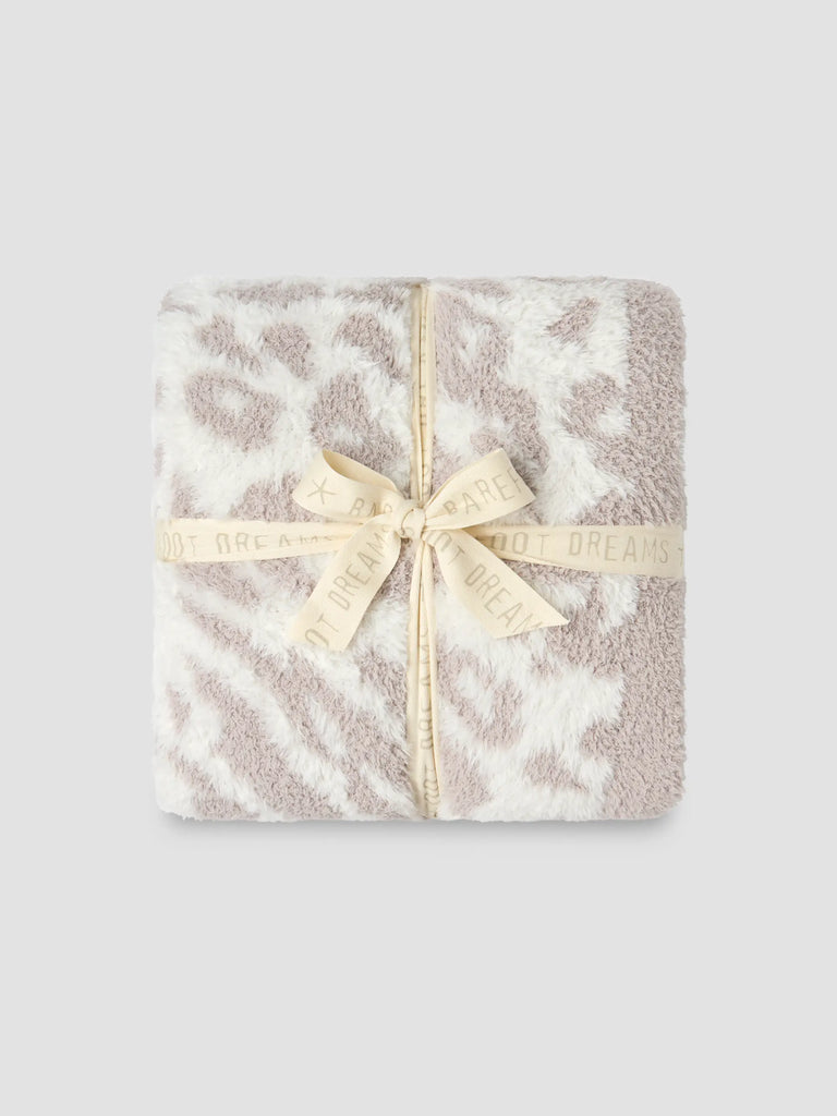 CozyChic® Lush Knit Leopard-Print Throw
