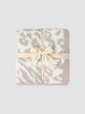 CozyChic® Lush Knit Leopard-Print Throw