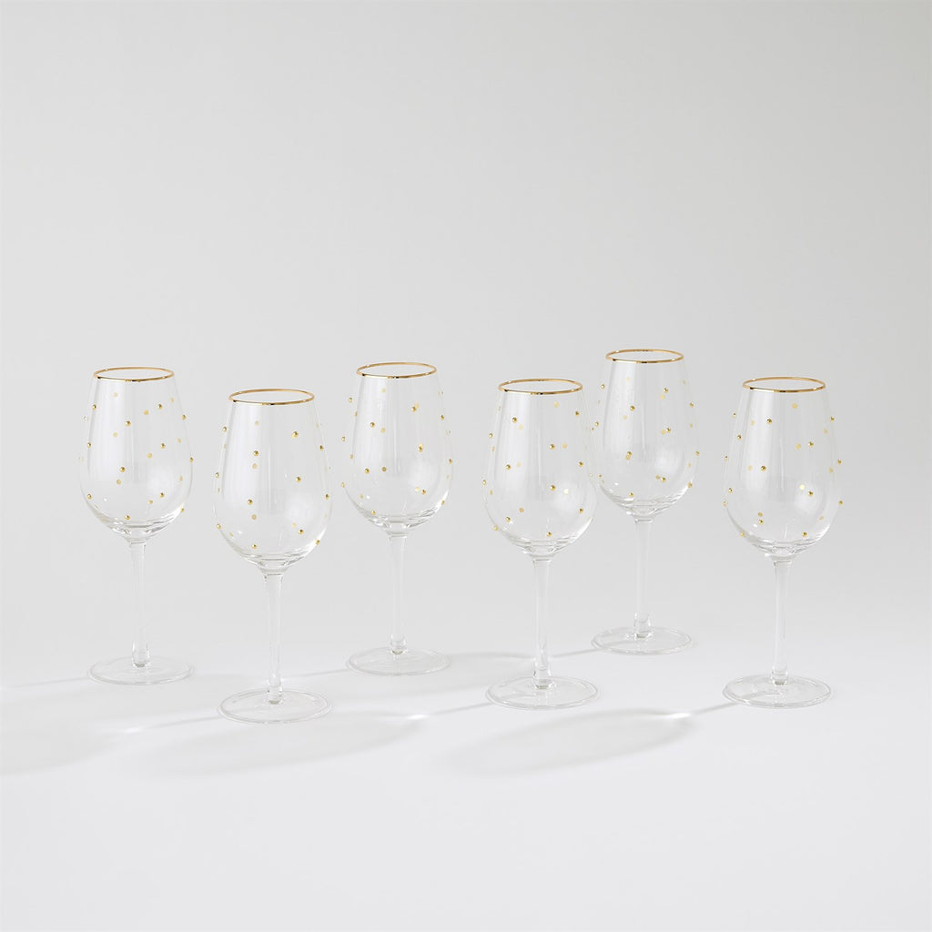 S/6 Celebration Wine Glasses