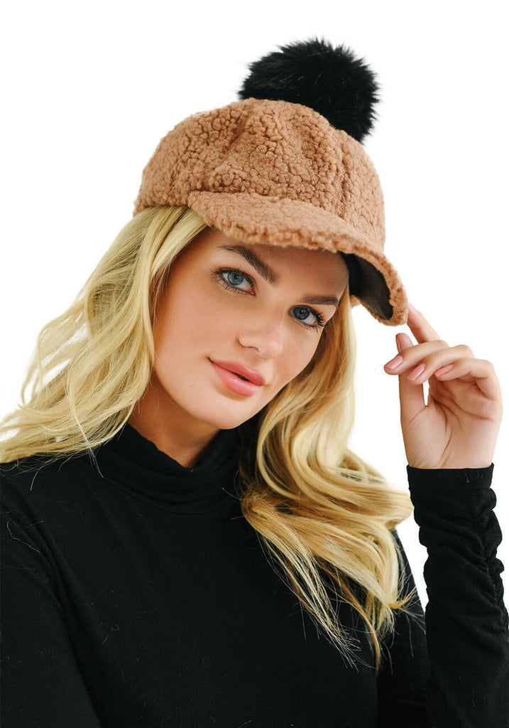 Camel Sherpa Baseball Hat