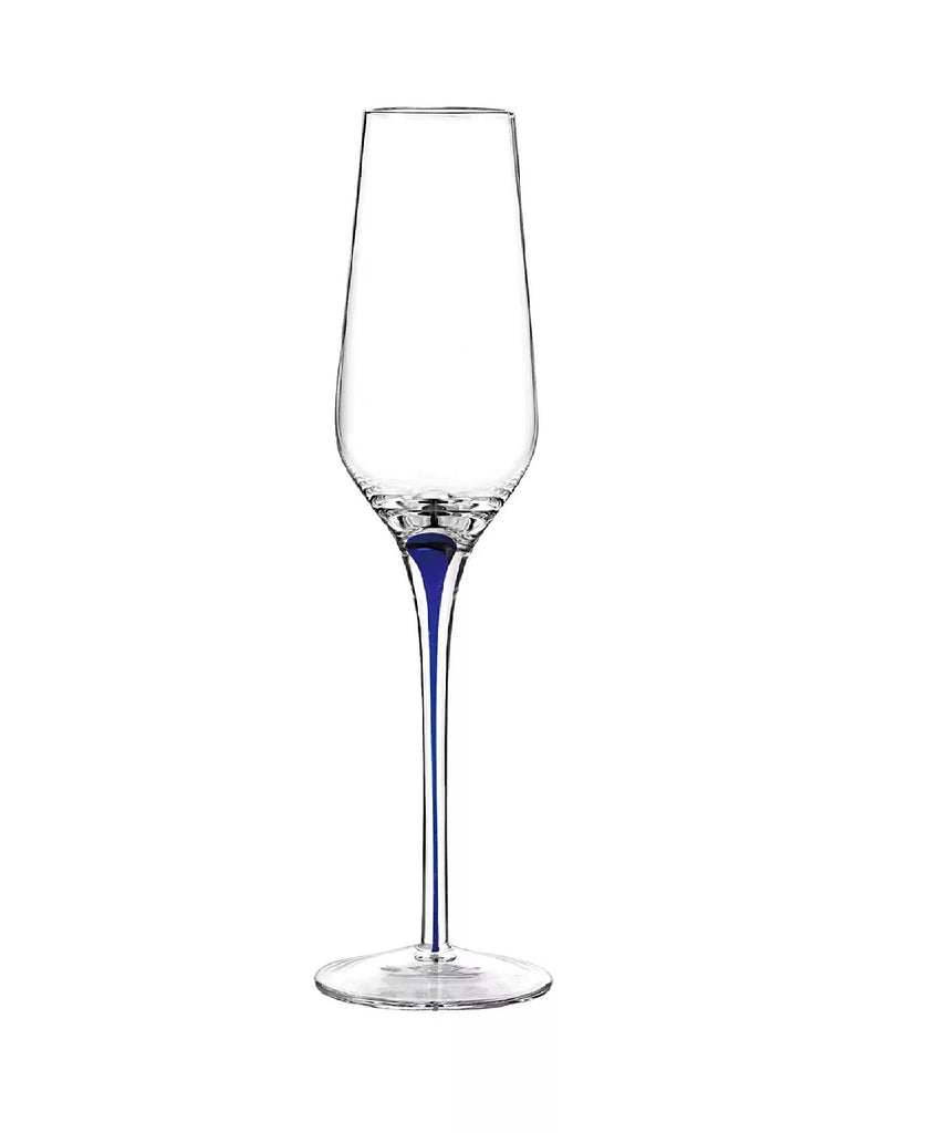 Tempest Cobalt Flutes Set of 4