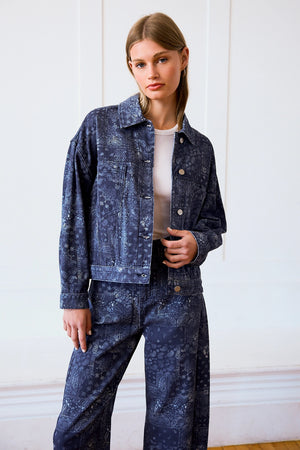 Stevie Washed Bandana Jacket