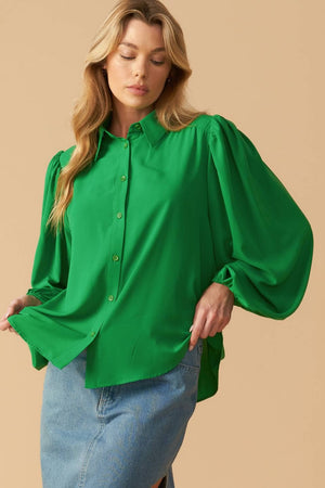 Julia Solid Woven Top