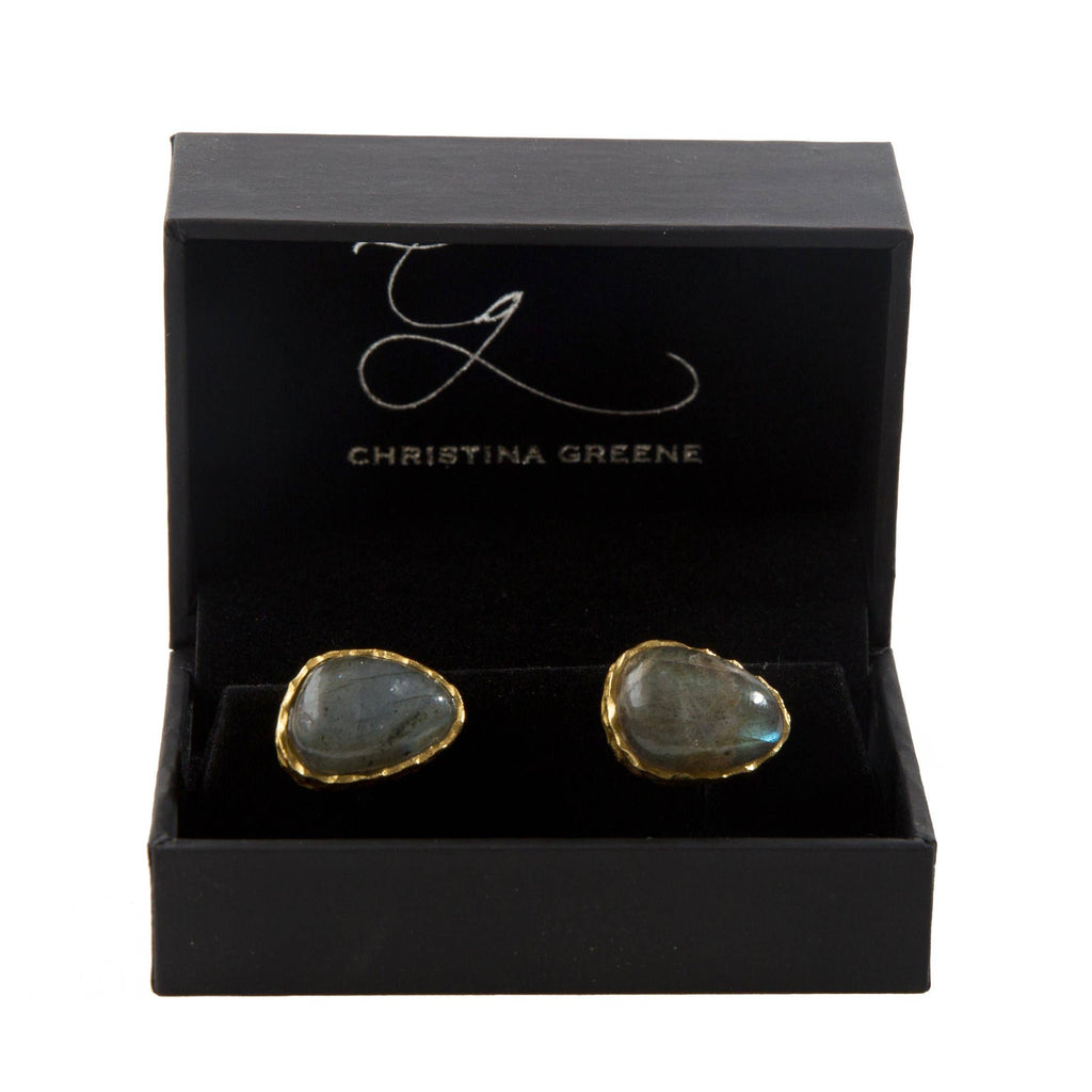 Labradorite Men Cufflinks set