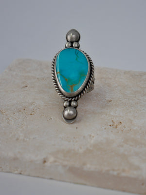 Nomad Coyote Moon Ring