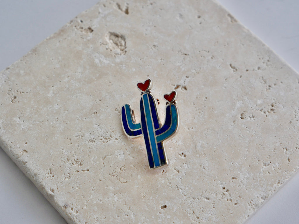 Cactus Heart Pin
