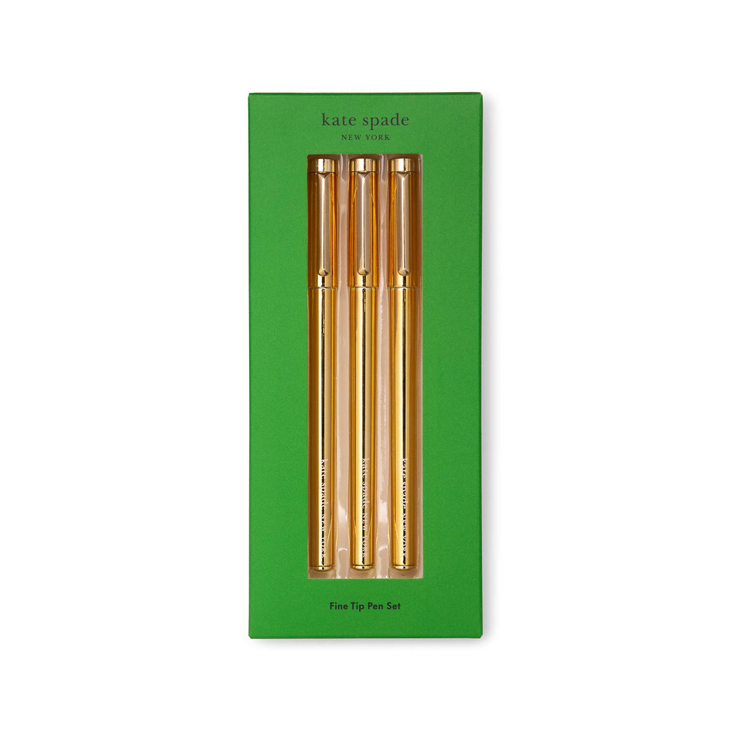 Fine Tip Pen Set, Gold