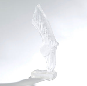Glass Stallion Sculpture