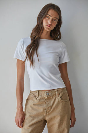 Rena Boat Neck Top