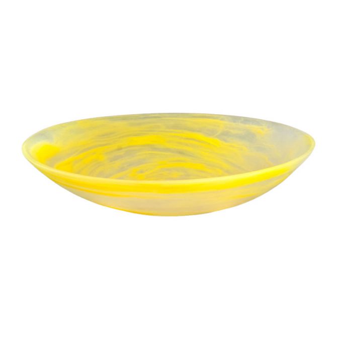 Everyday Small Bowl - Yellow Swirl