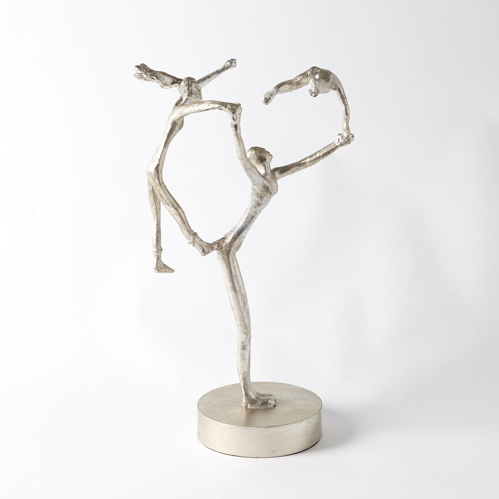 Recess Sculpture-Silver Leaf