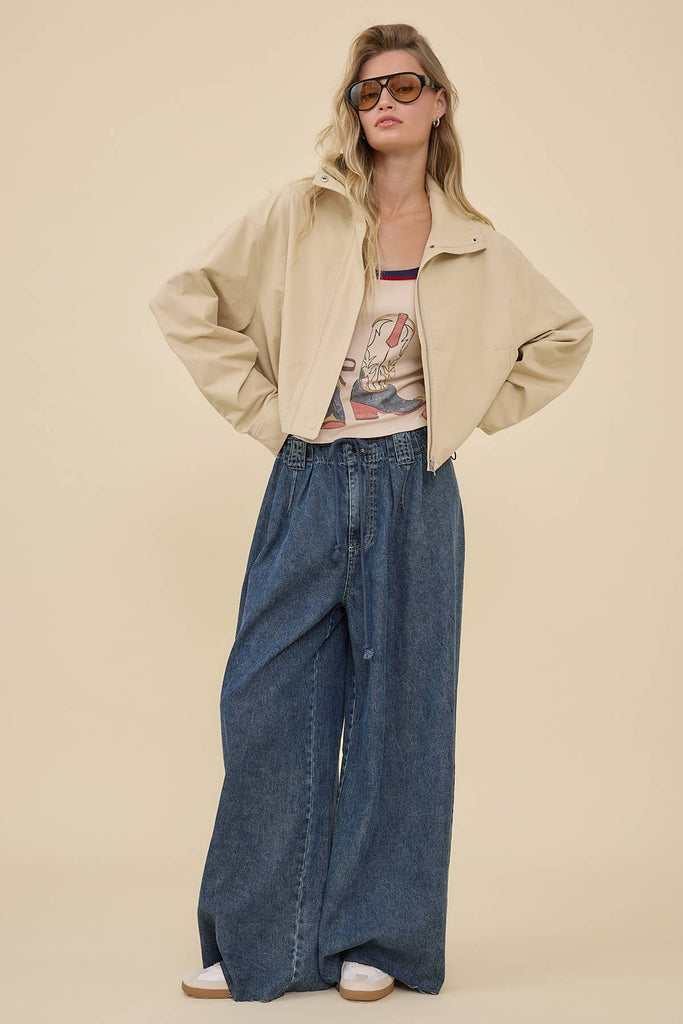 Nanette Drawstring Jacket