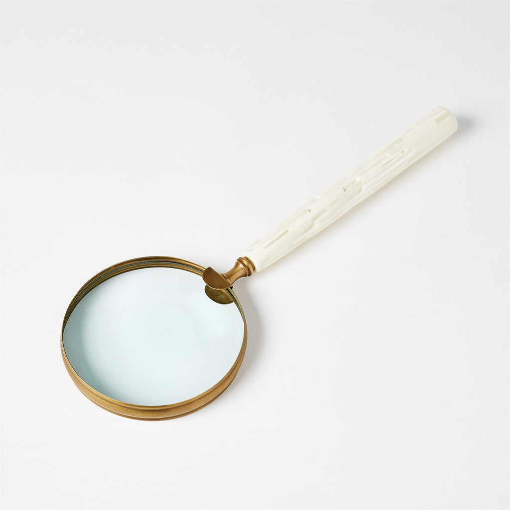 Chiseled Bone Magnifying Glass