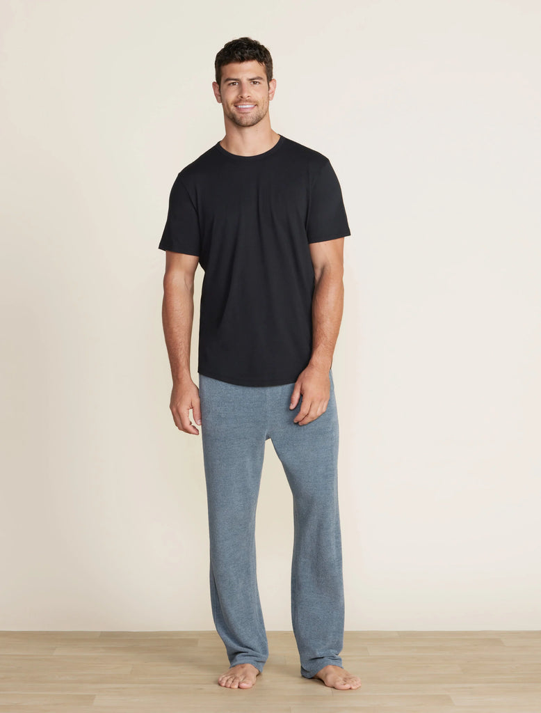 Malibu Collection® Men's Short Sleeve Cotton Modal Crew