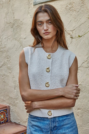 Lucia Knit Sweater Vest