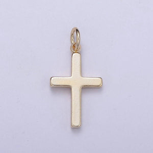 Gold Filled Cross Pendant Charm