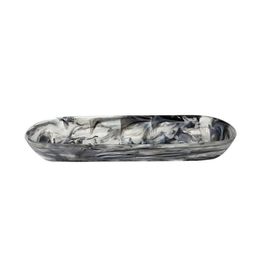 Boat Bowl Jumbo Black Swirl