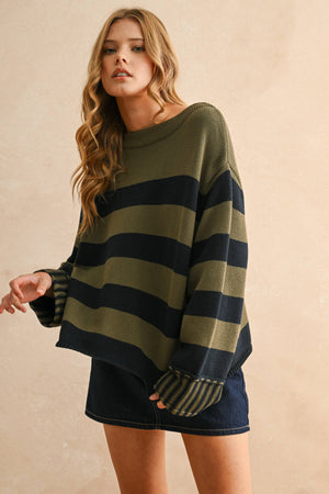 Francesca Striped Sweater