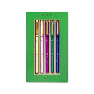 Pen Set, Metallic Dots