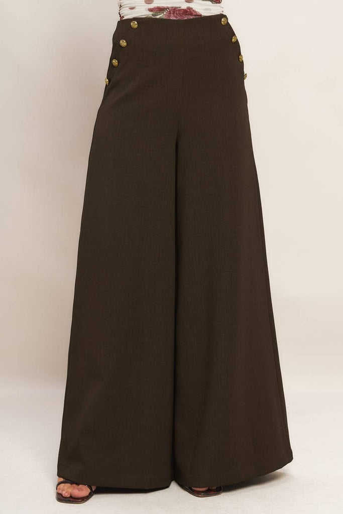 Nora Woven Sailor Trousers