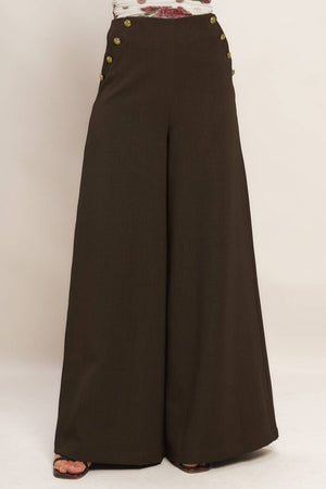 Nora Woven Sailor Trousers