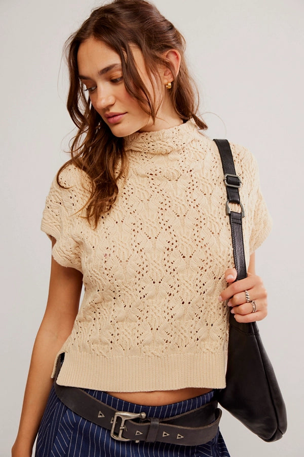 Vickie Mock Neck Sweater