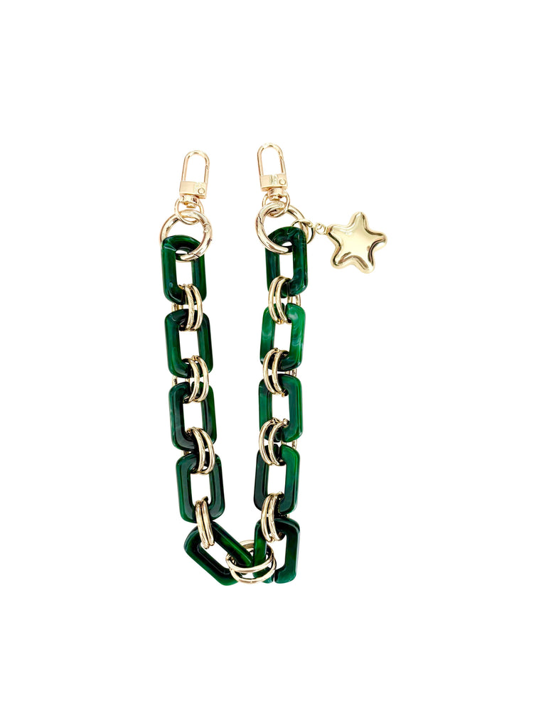 Green Camy Bag Chain