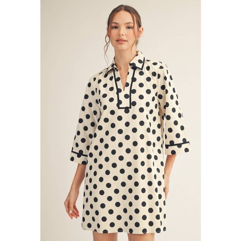 Vera Polka Dot Mini Dress