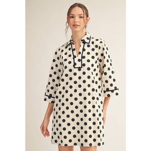 Vera Polka Dot Mini Dress