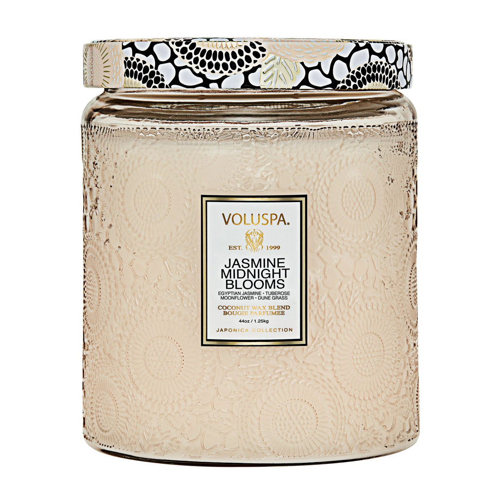 Jasmine Midnight Blooms Luxe 44oz Jar Candle