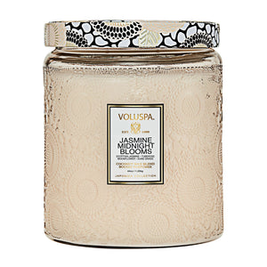 Jasmine Midnight Blooms Luxe 44oz Jar Candle