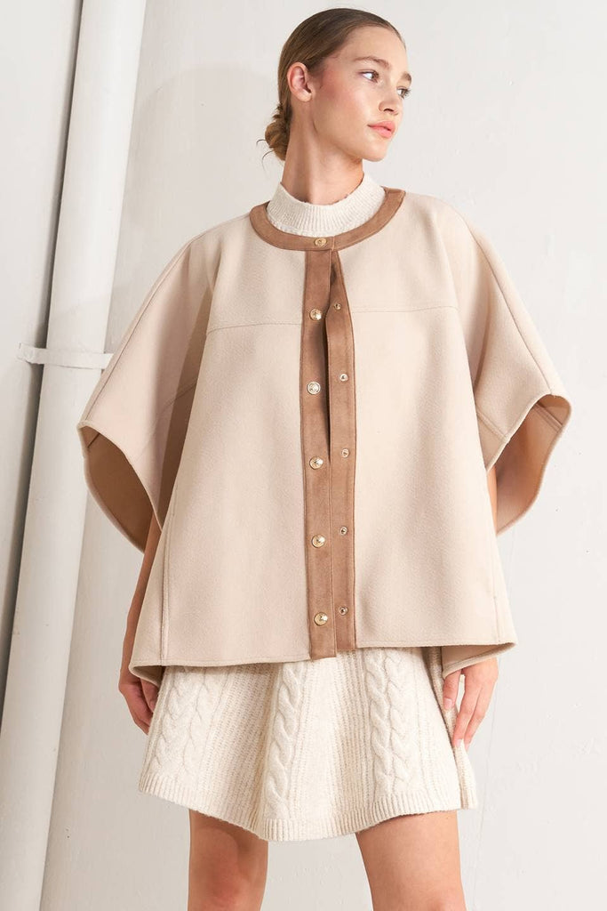 Crissy Felt Capelet
