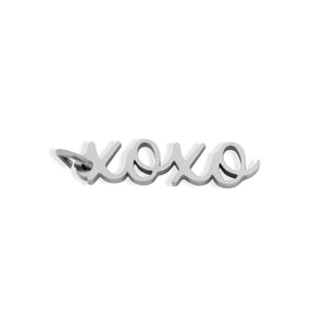 Stainless Steel XOXO Charm