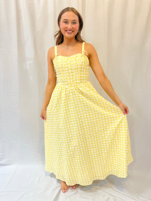 Junie Corset Midi Dress