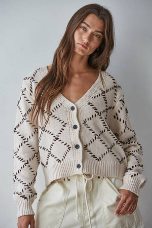 Bianca Diamond Cardigan