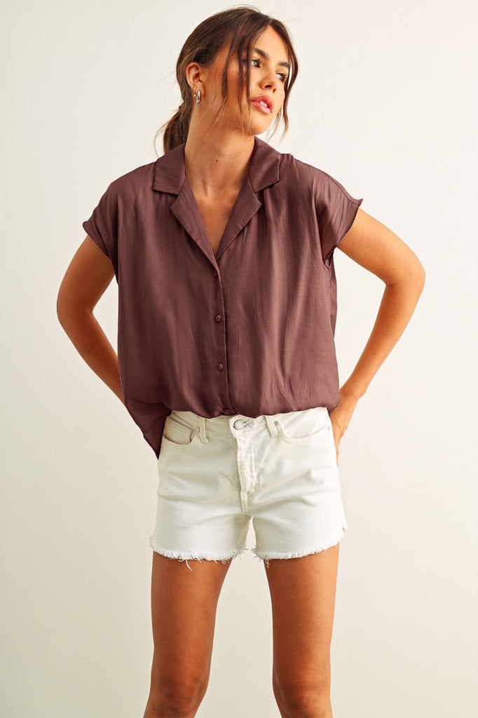 Phoebe Cap Sleeve Top
