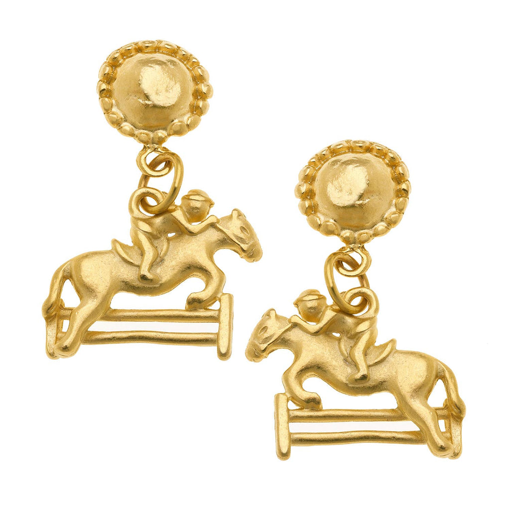 Equestrian Drop Studs