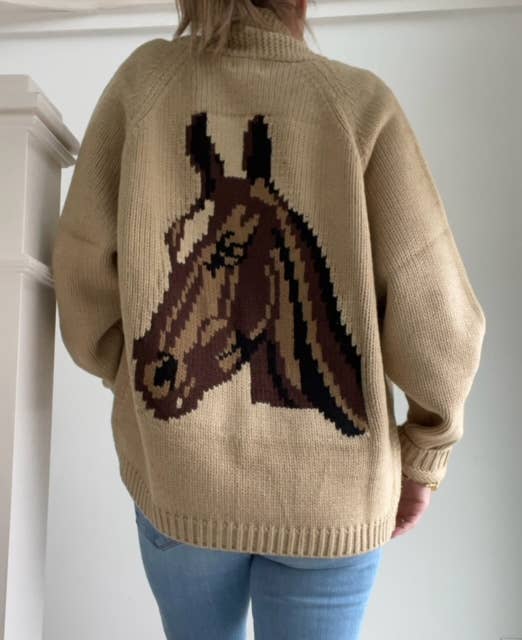 Chunky Horse Cardigan