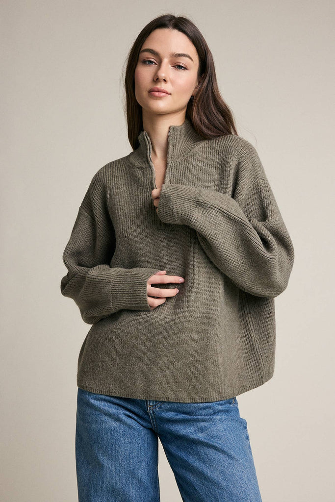Teagan Half Zip Sweater