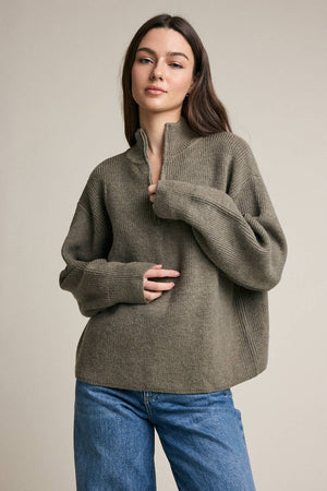 Teagan Half Zip Sweater