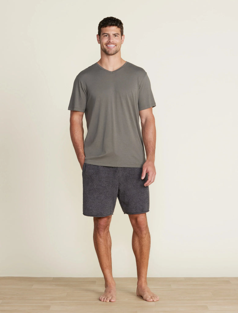 Malibu Collection® Men's Cotton Modal V-Neck Basic Tee