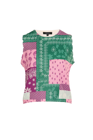Morgan Patchwork Paisley Top