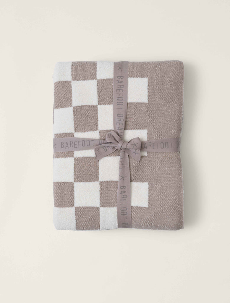 CozyChic Cotton Checkered Throw