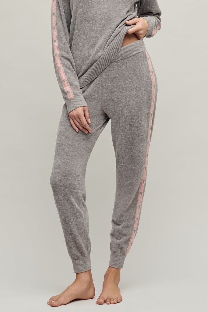 CozyChic Ultra Lite® Heart Stripe Jogger
