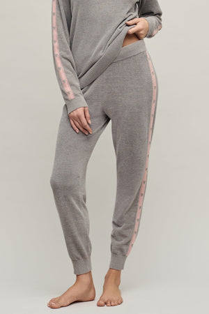 CozyChic Ultra Lite® Heart Stripe Jogger