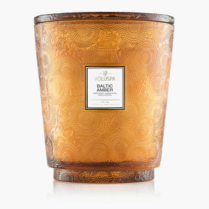 Baltic Amber 5 Wick Hearth Candle