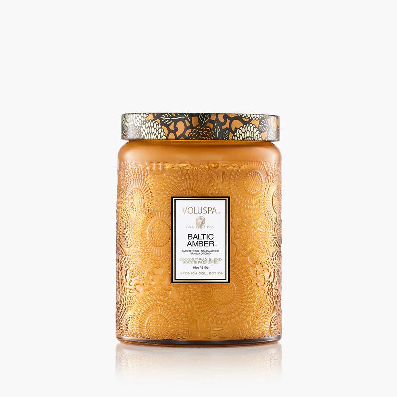 Baltic Amber 18oz Jar Candle