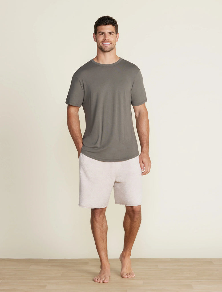 Malibu Collection® Men's Short Sleeve Cotton Modal Crew