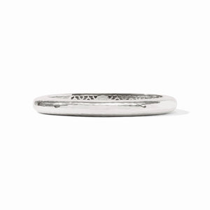 Catalina Hinge Bangle - Silver