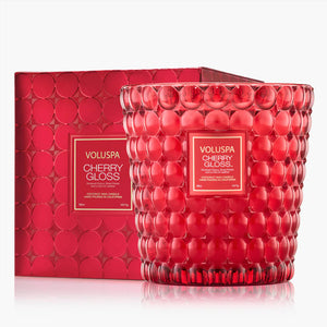 Cherry Gloss 3W Hearth Box Candle
